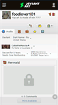 Mobile Screenshot of foodlover101.deviantart.com
