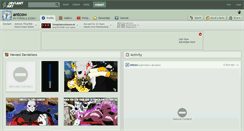 Desktop Screenshot of antcow.deviantart.com