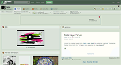 Desktop Screenshot of faiis.deviantart.com