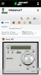 Mobile Screenshot of inbalance7.deviantart.com