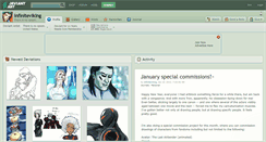 Desktop Screenshot of infiniteviking.deviantart.com