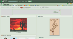 Desktop Screenshot of kourumi.deviantart.com