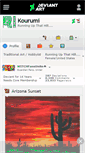 Mobile Screenshot of kourumi.deviantart.com