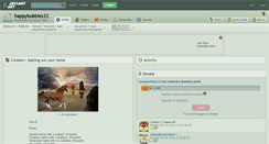Desktop Screenshot of happybubbles32.deviantart.com