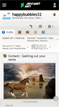Mobile Screenshot of happybubbles32.deviantart.com