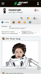 Mobile Screenshot of moonrush.deviantart.com
