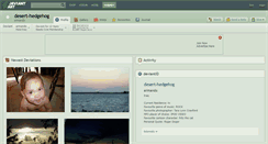 Desktop Screenshot of desert-hedgehog.deviantart.com
