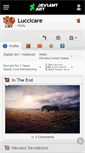 Mobile Screenshot of luccicare.deviantart.com