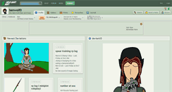 Desktop Screenshot of benwolf0.deviantart.com