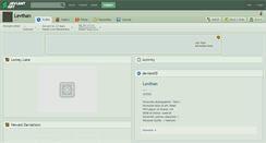 Desktop Screenshot of levthan.deviantart.com