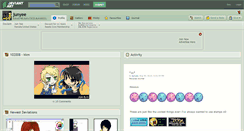 Desktop Screenshot of junyee.deviantart.com