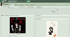 Desktop Screenshot of canary67.deviantart.com