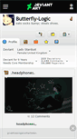 Mobile Screenshot of butterfly-logic.deviantart.com