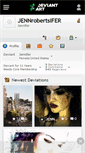 Mobile Screenshot of jennrobertsifer.deviantart.com