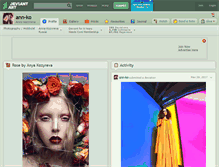 Tablet Screenshot of ann-ko.deviantart.com
