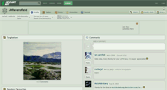 Desktop Screenshot of jkravensfield.deviantart.com