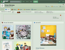 Tablet Screenshot of greys-giovana.deviantart.com