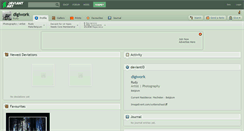 Desktop Screenshot of digiwork.deviantart.com