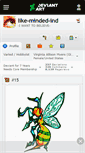 Mobile Screenshot of like-minded-ind.deviantart.com