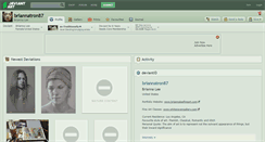 Desktop Screenshot of briannatron87.deviantart.com