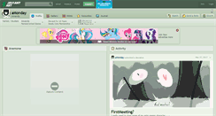 Desktop Screenshot of amonday.deviantart.com