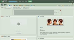 Desktop Screenshot of my35.deviantart.com