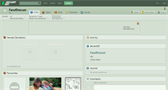 Desktop Screenshot of fanofdravuor.deviantart.com