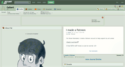 Desktop Screenshot of galbert.deviantart.com