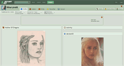 Desktop Screenshot of nina-lovett.deviantart.com
