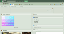 Desktop Screenshot of ceecrazzy.deviantart.com