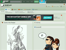 Tablet Screenshot of airadruvir.deviantart.com