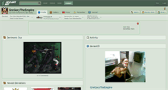 Desktop Screenshot of gregorytheempire.deviantart.com