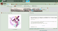 Desktop Screenshot of aibyou.deviantart.com