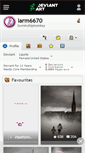 Mobile Screenshot of larm6670.deviantart.com