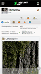 Mobile Screenshot of chriscilia.deviantart.com