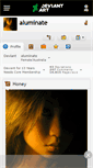 Mobile Screenshot of aluminate.deviantart.com