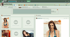 Desktop Screenshot of camillecrimson.deviantart.com