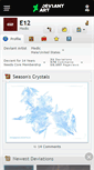Mobile Screenshot of e12.deviantart.com