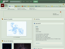 Tablet Screenshot of e12.deviantart.com