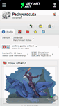 Mobile Screenshot of pachycrocuta.deviantart.com