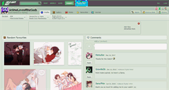 Desktop Screenshot of animeloveofthegods.deviantart.com