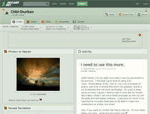 Tablet Screenshot of chibi-shuriken.deviantart.com