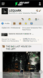 Mobile Screenshot of lequark.deviantart.com