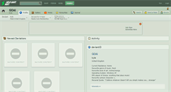Desktop Screenshot of goai.deviantart.com