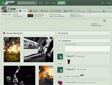 Tablet Screenshot of c-hass.deviantart.com