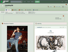 Tablet Screenshot of crazeboy06.deviantart.com