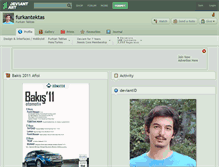 Tablet Screenshot of furkantektas.deviantart.com