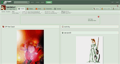 Desktop Screenshot of kandaluvr.deviantart.com