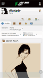 Mobile Screenshot of dibutade.deviantart.com