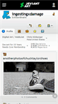 Mobile Screenshot of ingestingxdamage.deviantart.com